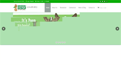 Desktop Screenshot of greenscooppet.com