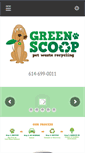 Mobile Screenshot of greenscooppet.com